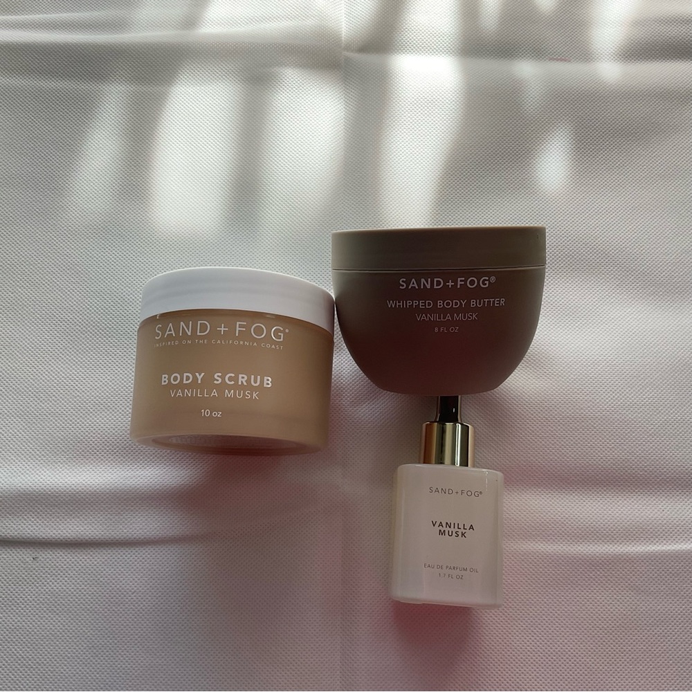 Sand & Fog Vanilla Musk Body Care Set